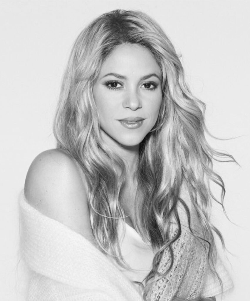 Retrato de Shakira Mebarak