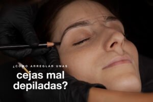 Cómo arreglar unas cejas mal depiladas